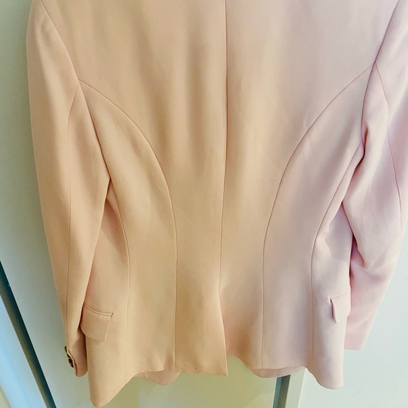 Temperley London Oscar Double Breasted Pink Blazer sz 4 - Picture 4 of 12